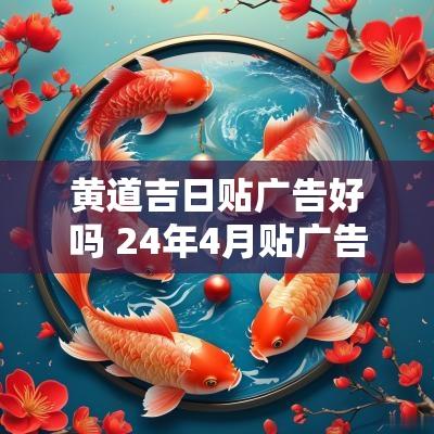 黄道吉日贴广告好吗 24年4月贴广告吉日