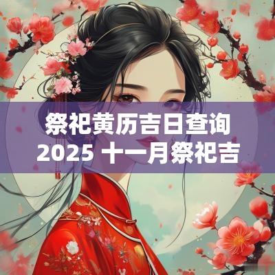 祭祀黄历吉日查询2025 十一月祭祀吉日黄历