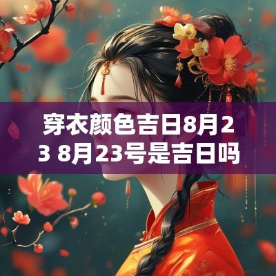穿衣颜色吉日8月23 8月23号是吉日吗