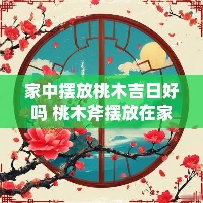 家中摆放桃木吉日好吗 桃木斧摆放在家中哪个位置好