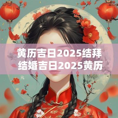 黄历吉日2025结拜 结婚吉日2025黄历