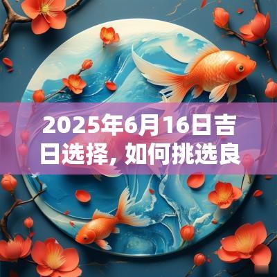 2025年6月16日吉日选择, 如何挑选良辰美景