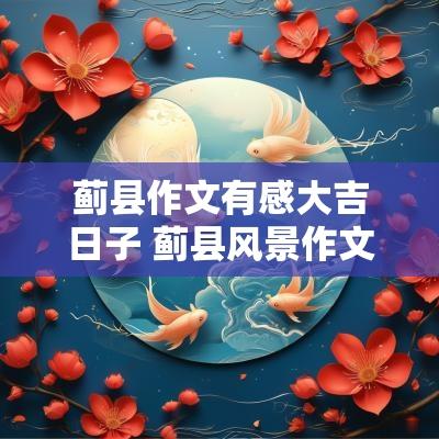 蓟县作文有感大吉日子 蓟县风景作文400字