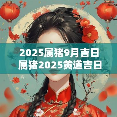 2025属猪9月吉日 属猪2025黄道吉日