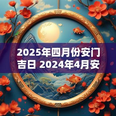 2025年四月份安门吉日 2025年4月安门吉日一览表