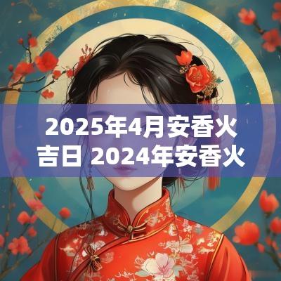 2025年4月安香火吉日 2025年安香火吉日一览表