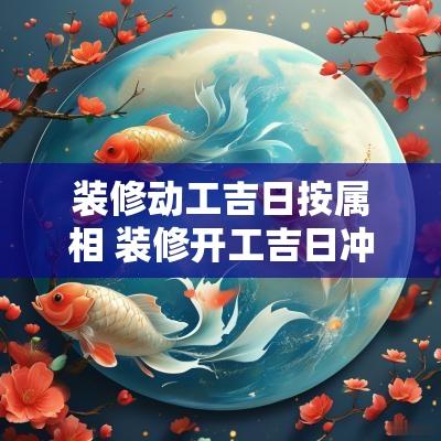 装修动工吉日按属相 装修开工吉日冲属相是什么意思