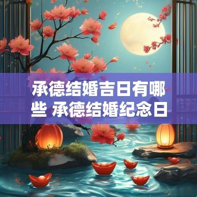 承德结婚吉日有哪些 承德结婚纪念日