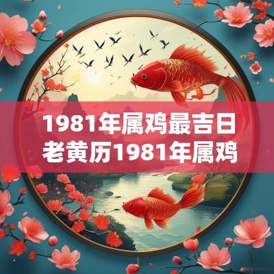 1981年属鸡最吉日 老黄历1981年属鸡运气