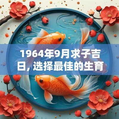 1964年9月求子吉日, 选择最佳的生育日期