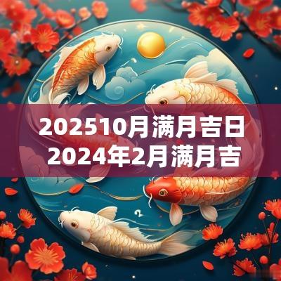 202510月满月吉日 2025年2月满月吉日一览表