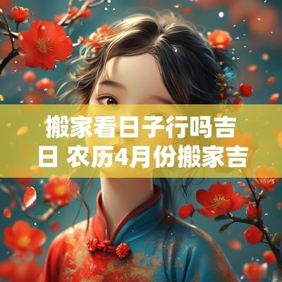 搬家看日子行吗吉日 农历4月份搬家吉日