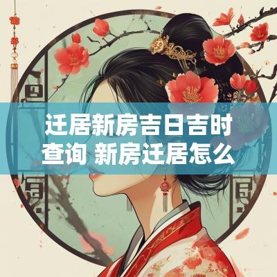 迁居新房吉日吉时查询 新房迁居怎么选日子吉日
