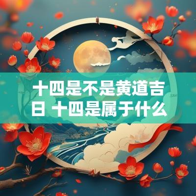 十四是不是黄道吉日 十四是属于什么吉日