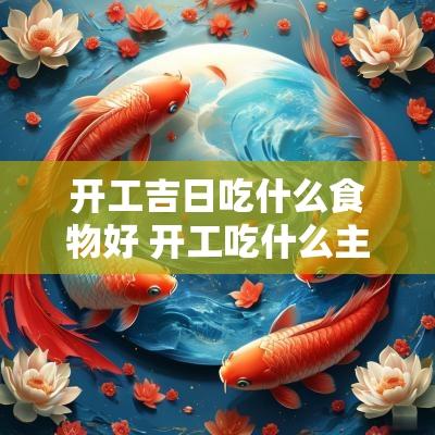 开工吉日吃什么食物好 开工吃什么主食吉利