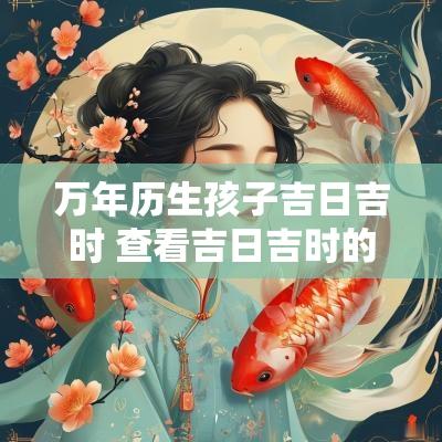 万年历生孩子吉日吉时 查看吉日吉时的万年历