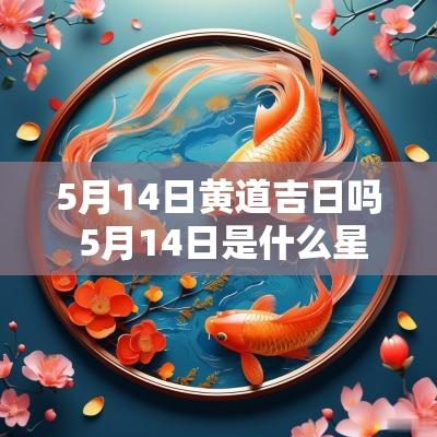 5月14日黄道吉日吗 5月14日是什么星座