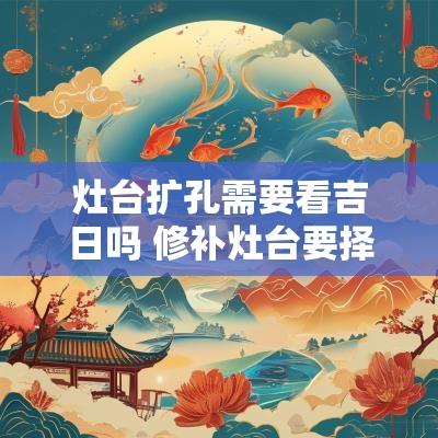 灶台扩孔需要看吉日吗 修补灶台要择吉日吗