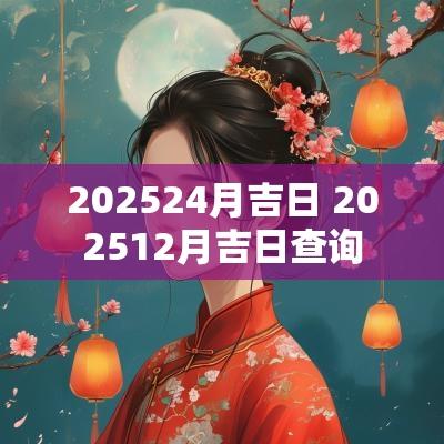 202524月吉日 202512月吉日查询