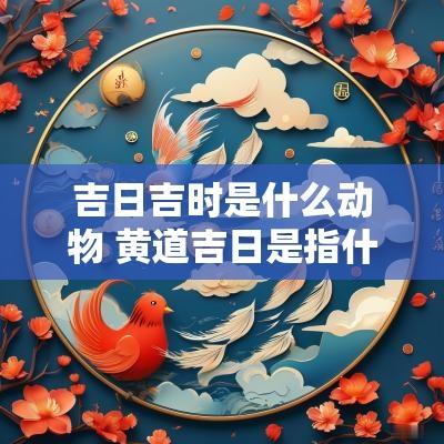 吉日吉时是什么动物 黄道吉日是指什么动物