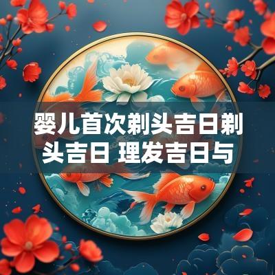 婴儿首次剃头吉日剃头吉日 理发吉日与剃头吉日区别