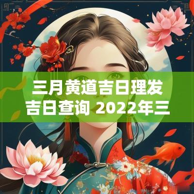 三月黄道吉日理发吉日查询 2025年三月理发吉日一览表
