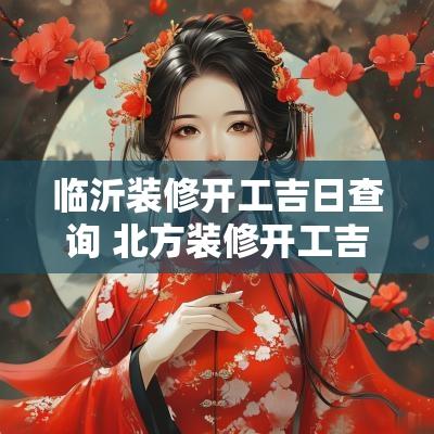 临沂装修开工吉日查询 北方装修开工吉日查询大全