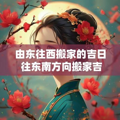 由东往西搬家的吉日 往东南方向搬家吉日最好