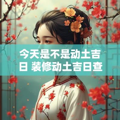 今天是不是动土吉日 装修动土吉日查询表