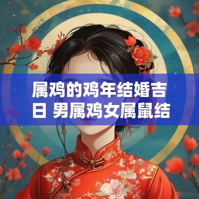 属鸡的鸡年结婚吉日 男属鸡女属鼠结婚吉日