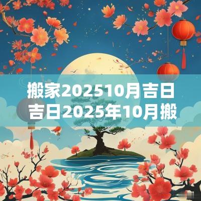 搬家202510月吉日 吉日2025年10月搬家