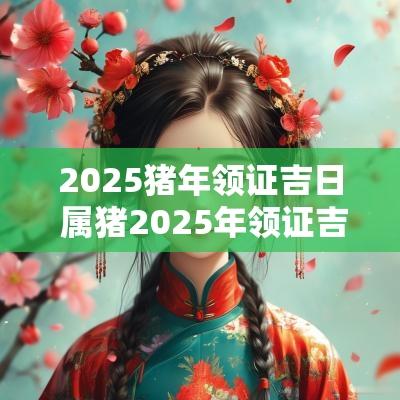 2025猪年领证吉日 属猪2025年领证吉日