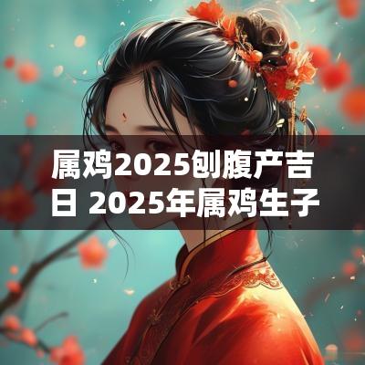 属鸡2025刨腹产吉日 2025年属鸡生子吉日