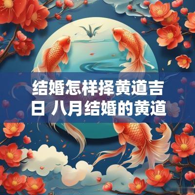 结婚怎样择黄道吉日 八月结婚的黄道吉日