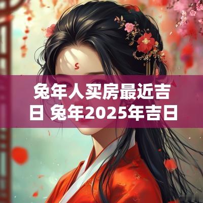 蛇年人买房最近吉日 蛇年2025年吉日