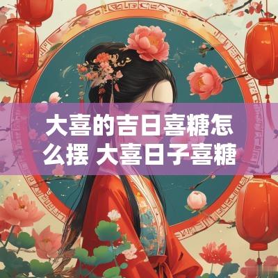 大喜的吉日喜糖怎么摆 大喜日子喜糖盒子的系法