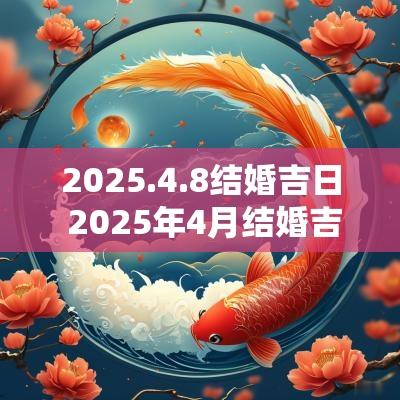 2025.4.8结婚吉日 2025年4月结婚吉日一览表大全