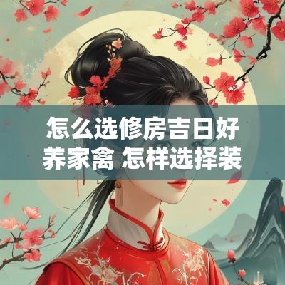 怎么选修房吉日好养家禽 怎样选择装修房吉日