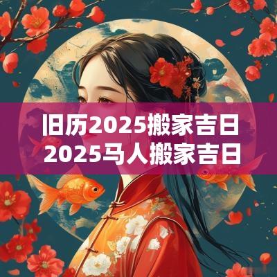 旧历2025搬家吉日 2025马人搬家吉日