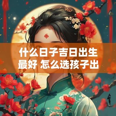 什么日子吉日出生最好 怎么选孩子出生的吉日