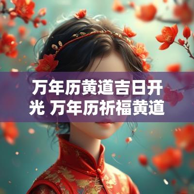 万年历黄道吉日开光 万年历祈福黄道吉日2025