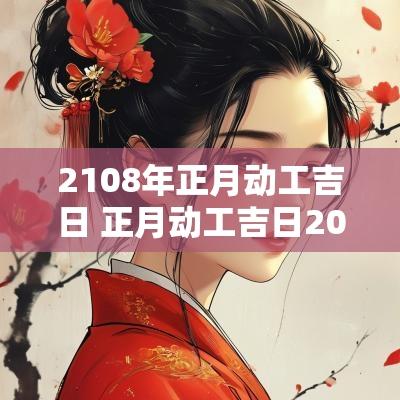 2108年正月动工吉日 正月动工吉日2025年