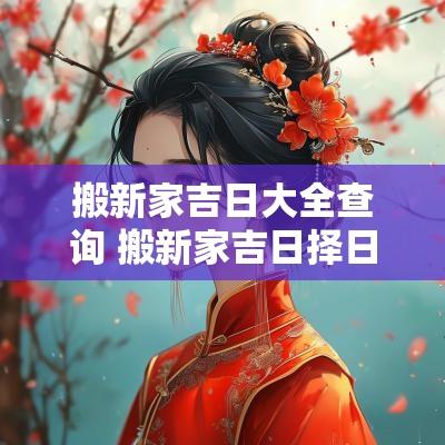 搬新家吉日大全查询 搬新家吉日择日方法 搬新家吉日大全查询 搬新家吉日择日方法