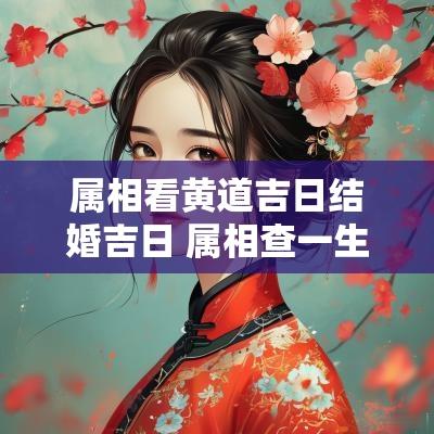 属相看黄道吉日结婚吉日 属相查一生婚姻状况