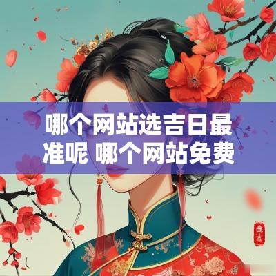 哪个网站选吉日最准呢 哪个网站免费选吉日