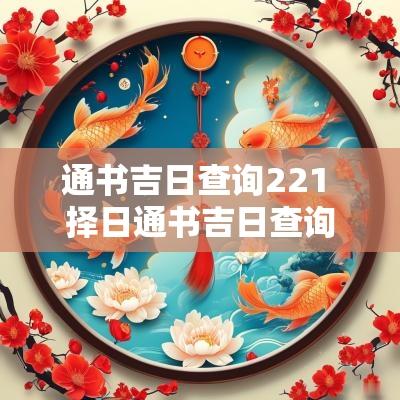 通书吉日查询221 择日通书吉日查询