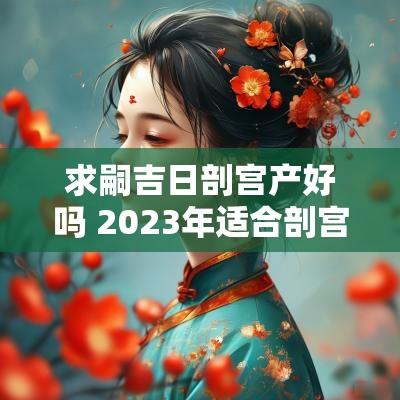 求嗣吉日剖宫产好吗 2025年适合剖宫产的良辰吉日