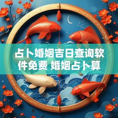 占卜婚姻吉日查询软件免费 婚姻占卜算命免费