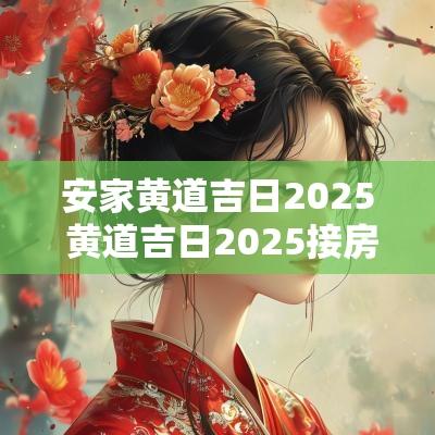 安家黄道吉日2025 黄道吉日2025接房