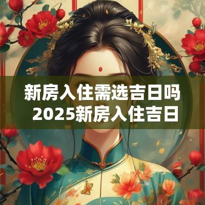 新房入住需选吉日吗 2025新房入住吉日推荐